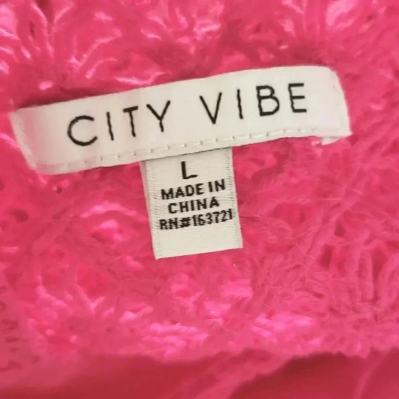 Sundress Sporty Large Fuschia Tired Mini Crochet Festival New - Picture 5 of 7